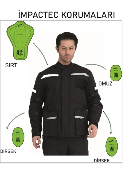 Kışlık Moto Kurye Mont