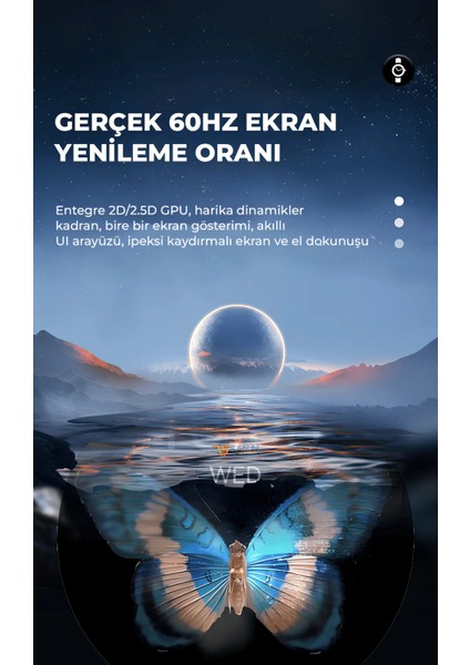 Heyplus Gtr Akıllı Saat ( Android & IOS Uyumlu )
