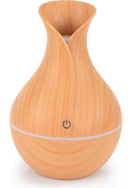 Vazo Modeli Hava Nemlendirici 200ML LED Işıklı