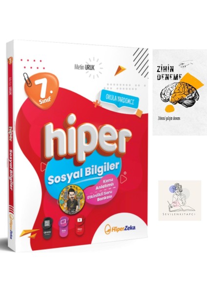Hiperzeka 7.sınıf Sosyal Bilgiler Konu Anlatım +ZİHİNDENEME-SS-SK906