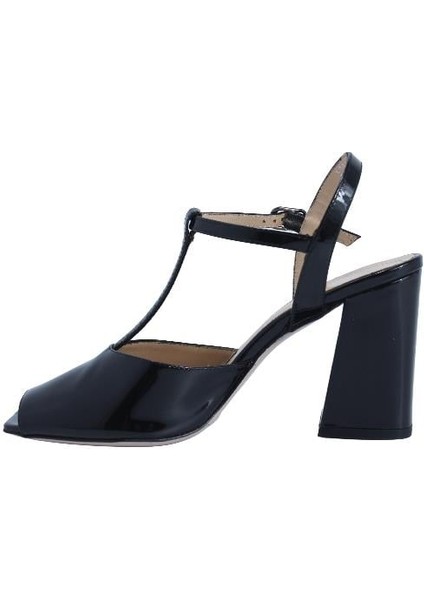 Hakiki Deri Sıyah Sandalet Topuklu 380 32 V1 fiyatları