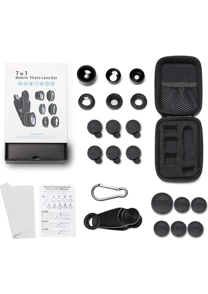 Telefon Kamera 6lı Set Lens Kiti (4887) modelleri
