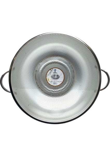 Metal Kulplu Çelik Tel Sepet Süzgeç 29CM (4887)