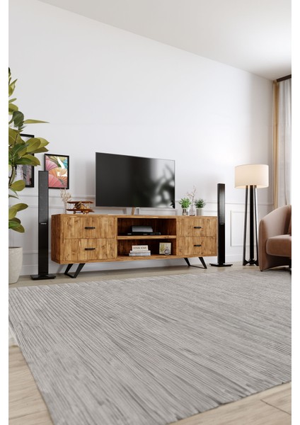 Gelincik Tv Ünitesi – %100 Gerçek Ağaç