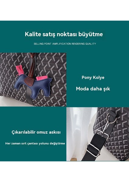Su Geçirmez Pu Seyahat Taşınabilir Büyük Kapasiteli Saklama Çantası (Yurt Dışından)
