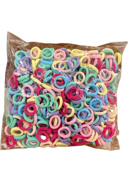 100 Adet Çocuk Saç Aksesuarları Yüksek Esnekliğe Sahip Moda Naylon Saç Ipi Basit Temel Bant ve Kafa Bant Color: 4/beden: 100PCS (Yurt Dışından)