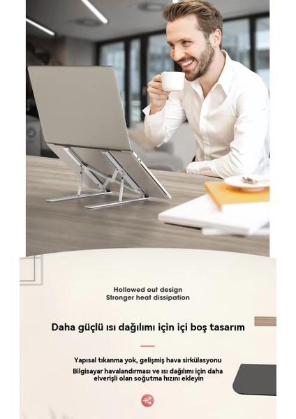 Dizüstü Bilgisayar Dikey Isı Dağılımı Katlama Kaldırma Alüminyum Alaşımlı Braket (Yurt Dışından) fırsatları