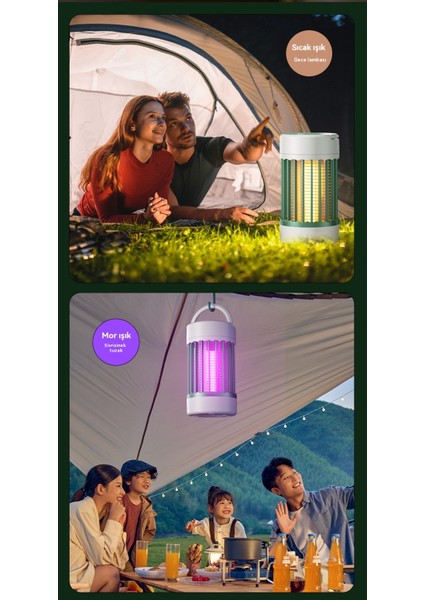 Sivrisinek Işık USB Şarj Mor Işık Yatak Odası (Yurt Dışından) modelleri