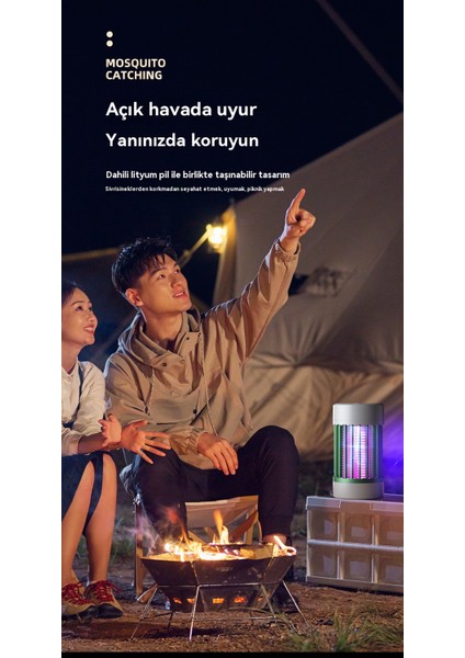 Sivrisinek Işık USB Şarj Mor Işık Yatak Odası (Yurt Dışından) fırsatları