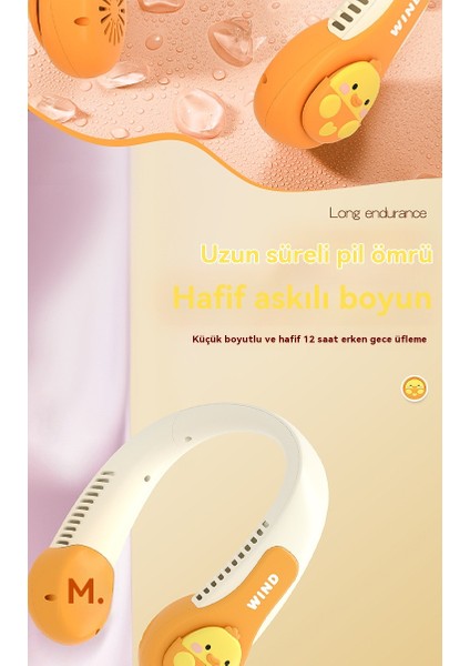 Boynu Asmak Için Küçük Bir Fan (Yurt Dışından)