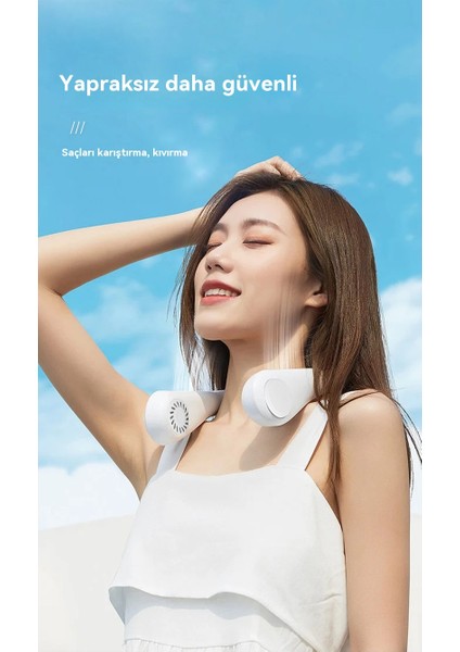 Yapraksız Katlanabilir Taşınabilir Boyunlu Küçük Fan (Yurt Dışından) fırsatları