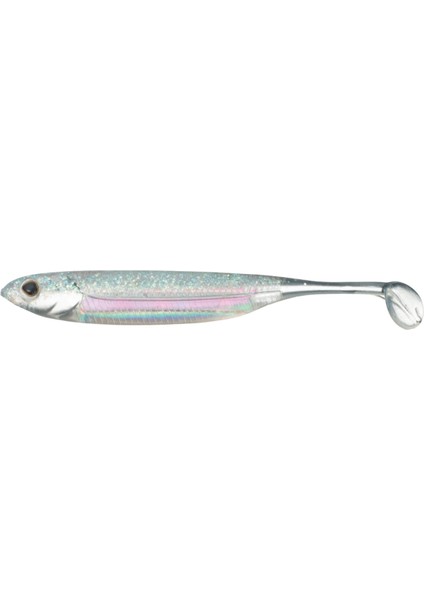 Flash J Shad 7.5cm (3'') #29 Ghost Silver Aurora Silikon Balık (7 Adet)
