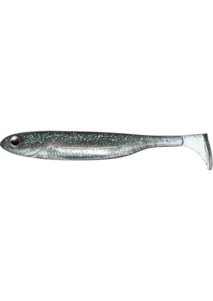 Flash J Shad Plus Sw 10CM (4'') #112 Inakko Silver Silikon Balık (5 Adet)
