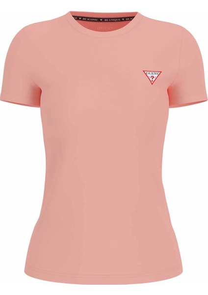 Kadın Ss Cn Mini Triangle T-Shirt - Pembe