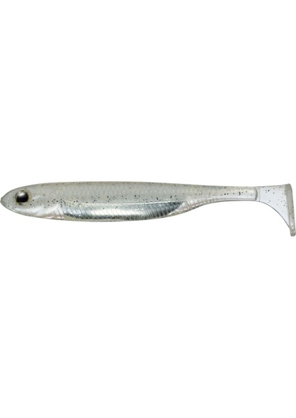 Flash J Shad Plus Sw 10CM (4'') #100 Shirasu Silver Silikon Balık (5 Adet)
