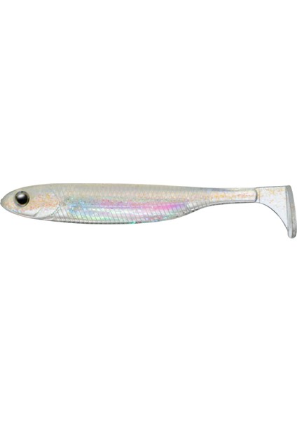 Flash J Shad Plus Sw 10CM (4'') #142 Crystal Glitter Silikon Balık (5 Adet)