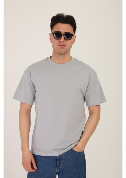 One Two Three Erkek T-Shirt %100 Koton