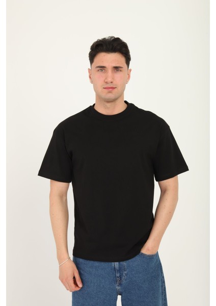 One Two Three Erkek T-Shirt %100 Koton