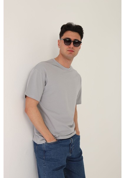 One Two Three Erkek T-Shirt %100 Koton fırsatları