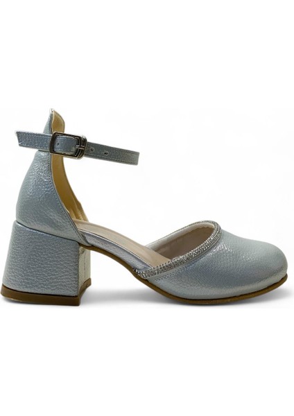 010 Kız Çocuk Topuklu Abiye Ayakkabı