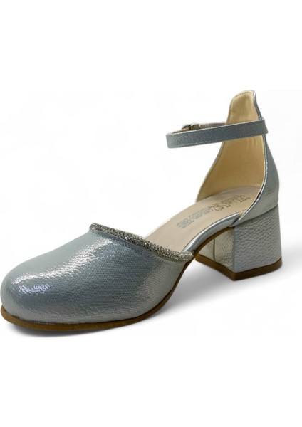 010 Kız Çocuk Topuklu Abiye Ayakkabı modelleri