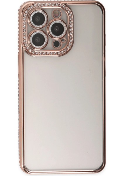 Iphone 14 Pro Kılıf Joke Taşlı Silikon - Pembe Bstmy fiyatları