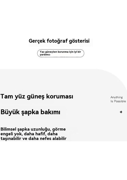USB Fan ile Çocuk Güneş Şapkası (Yurt Dışından)