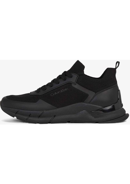 Erkek Ck Low Top Lace Up Sneakers - Siyah fiyatları