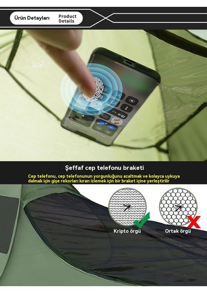 Otomatik 2 Saniye Open Taşınabilir Açık Kamp Çadırı (Yurt Dışından)
