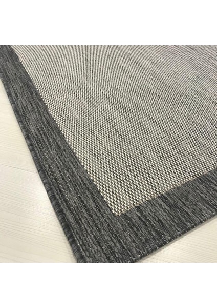 Jüt Sisal Halı 9313 Gri Serisi Salon Oturma Yatak Odası Halısı