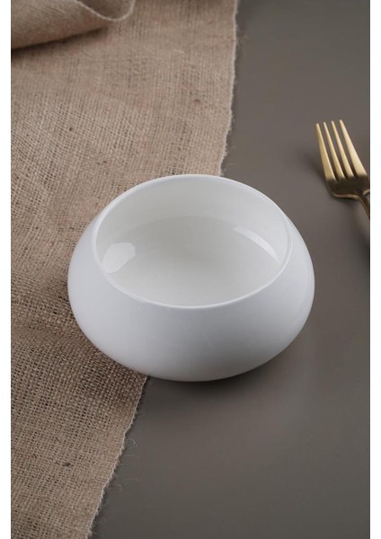 Bianco Perla 6 Adet Porselen Yuvarlak Kase- 14 cm SCT-21-0216
