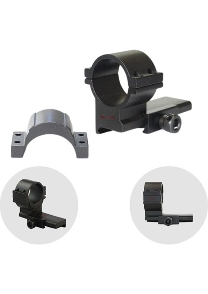 30MM Yükseklik Ayarlı Dürbün Reddot Monte Hamili