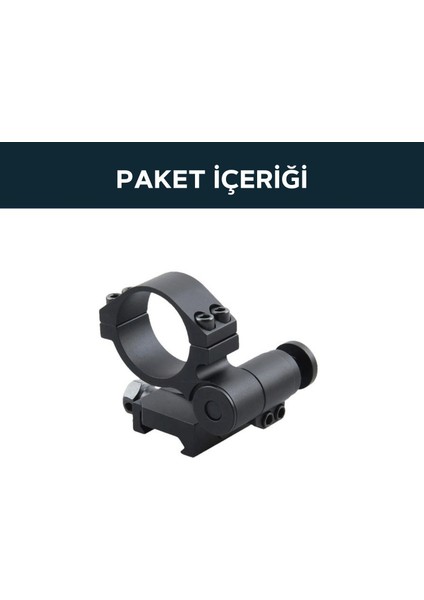 30MM Dürbün ve Magnifier Için Yana Katlanır Picatinny Montaj Ayağı Sctm-17