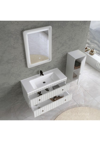 Çınar 75 cm Lake Banyo Dolabı Antrasit