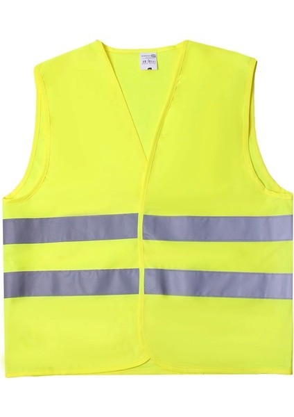 Galanthus Hı-Vıs Yelek Fosforlu Reflektörlü Güvenlik Yeleği Iş Güvenliği