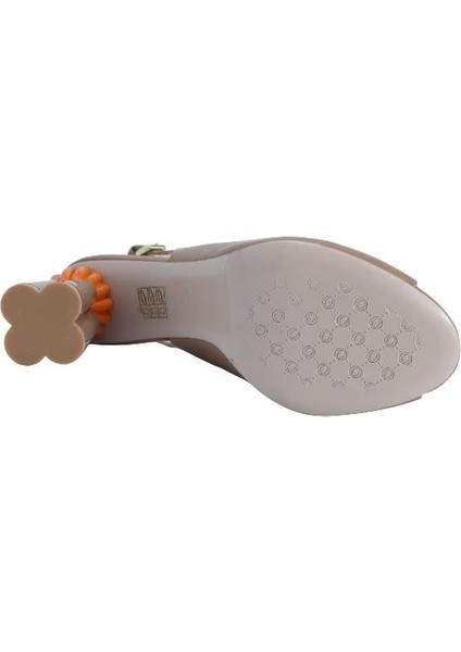 Hakiki Deri Bıskuvı Sandalet Topuklu 319 248 fırsatları