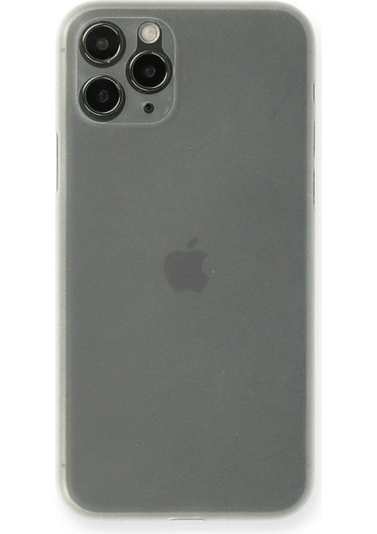 Iphone 11 Pro Max Kılıf Pp Ultra Ince Kapak - Beyaz Bstmy