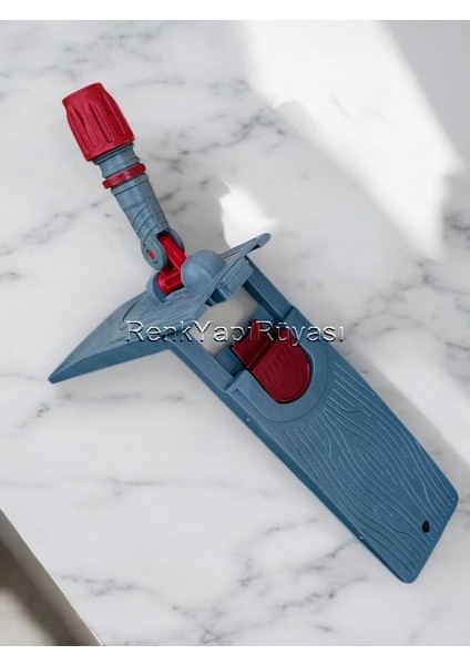 60 Lık Nemli Mop Aparatı ve Nemli Mop, Hastane, Okul, Işyeri, Fabrika Temizliği Için Temizlik Seti