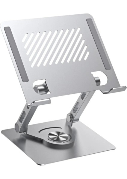 Telefon Tablet Standı Metal 360 Dönen Ayarlanabilir Kademeli Stand Delikli Havalandırmalı Güçlü fiyatları