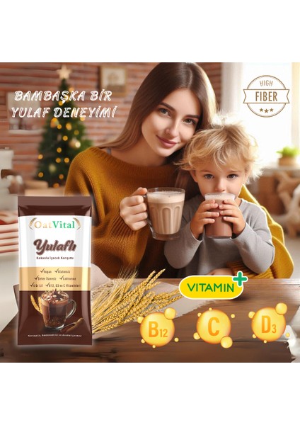 Yulaf Sütlü ve Kakaolu İçecek Karışımı - 15'li Stand