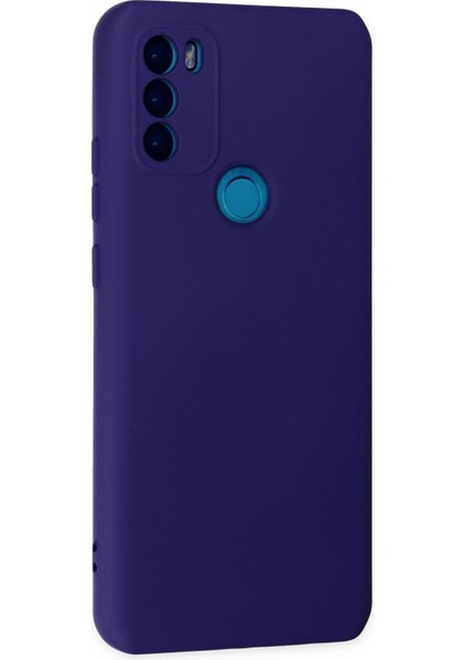 General Mobile Gm 21 Plus Kılıf Nano Içi Kadife Silikon - Mor Bstmy