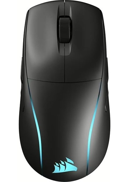 M75 Wireless Lightweight RGB Ultra Hafif Oyuncu Faresi, 3 Bölge RGB LED 26000 DPI Optik, 7 Programlanabilir Tuş Kablosuz (CH-931D010-EU)