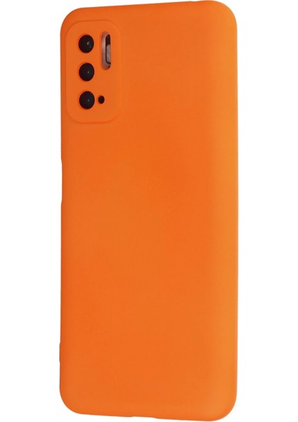 Xiaomi Redmi Note 10 5g Kılıf Nano Içi Kadife Silikon - Turuncu Bstmy fiyatları