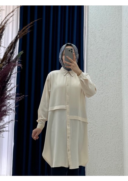 Eda Önleri Pileli Linda TUNIK-EL1173 Taş