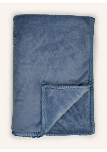 Ekose Battaniye 150X200 Cm, Yumuşak, Antistatik, Geri Dönüştürülmüş Malzemeden