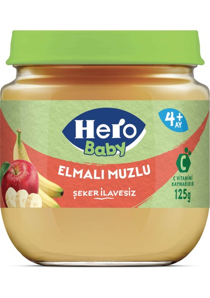 Elmalı Muzlu Kavanoz Mama 125g x12 modelleri