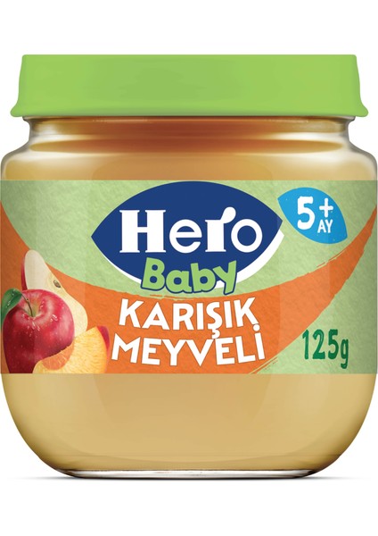 Karışık Meyveli Kavanoz Mama 125g x12 fiyatları