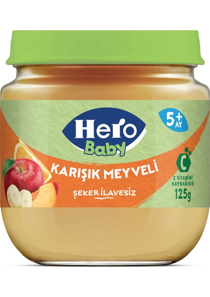 Karışık Meyveli Kavanoz Mama 125g x12 modelleri