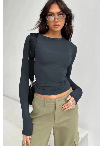 Bisiklet Yaka Basic Uzun Kollu Body fiyatları