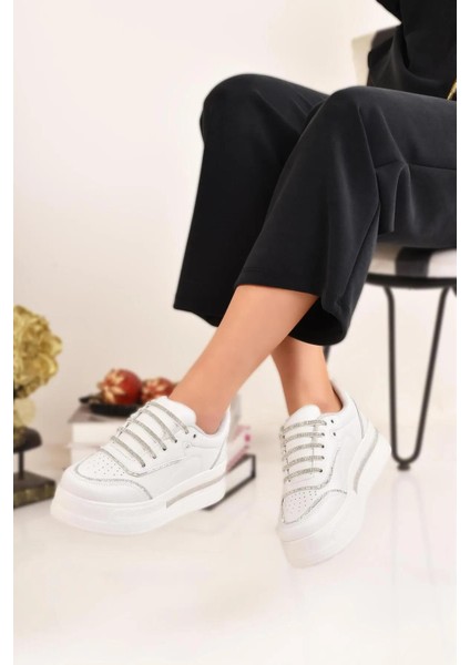 Kadın Kalın Yüksek Hafif Taban Spor Ayakkabı Sneaker modelleri